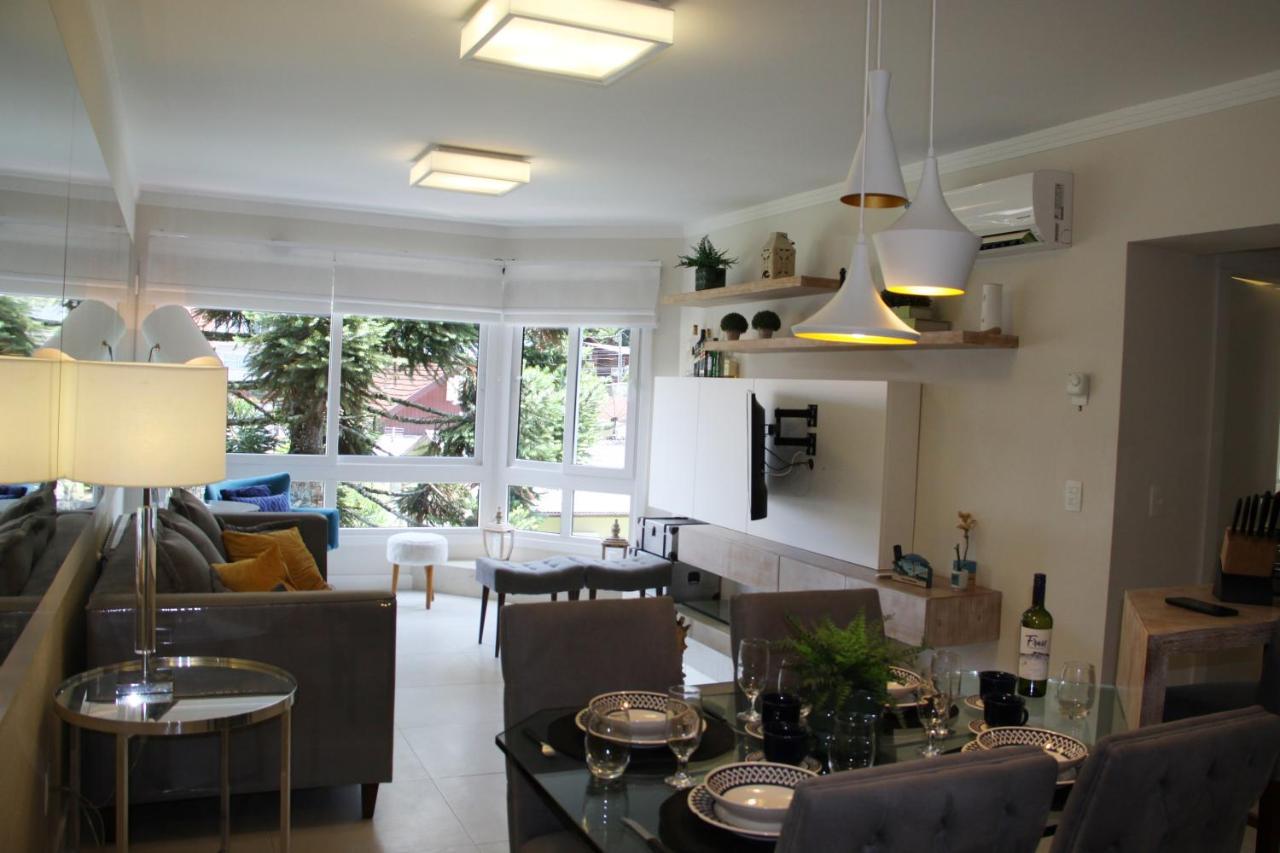 Apartamento No Centro De Gramado Apartment Bagian luar foto