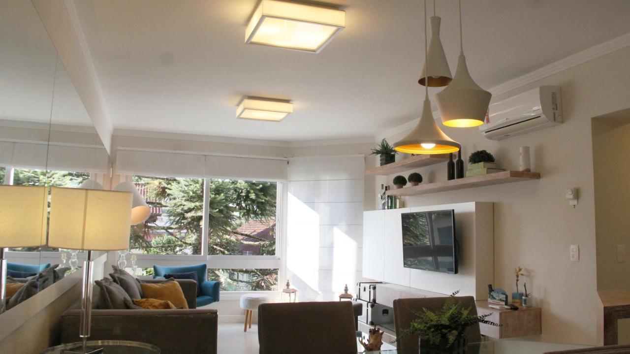 Apartamento No Centro De Gramado Apartment Bagian luar foto