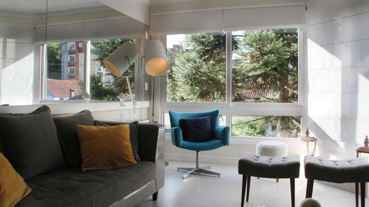 Apartamento No Centro De Gramado Apartment Bagian luar foto