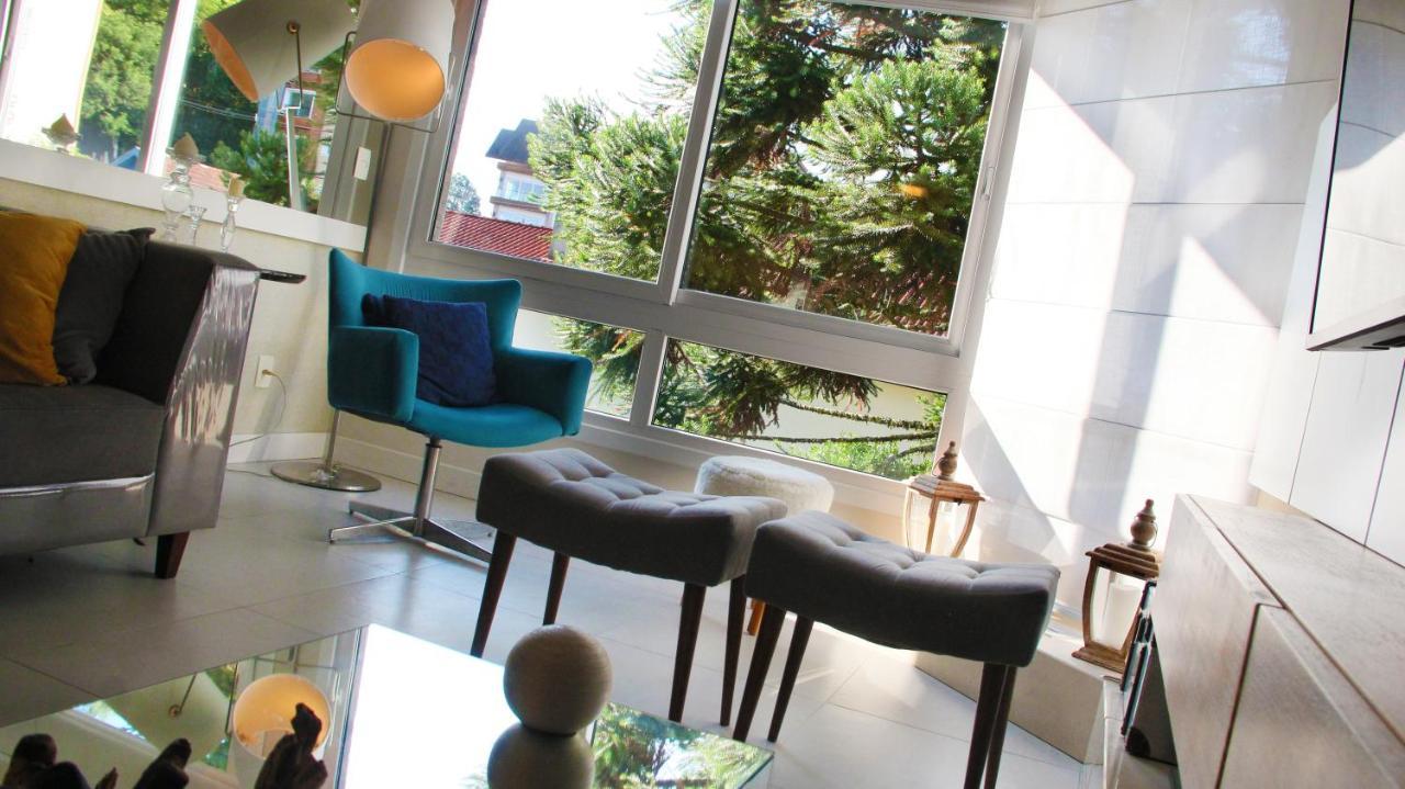 Apartamento No Centro De Gramado Apartment Bagian luar foto